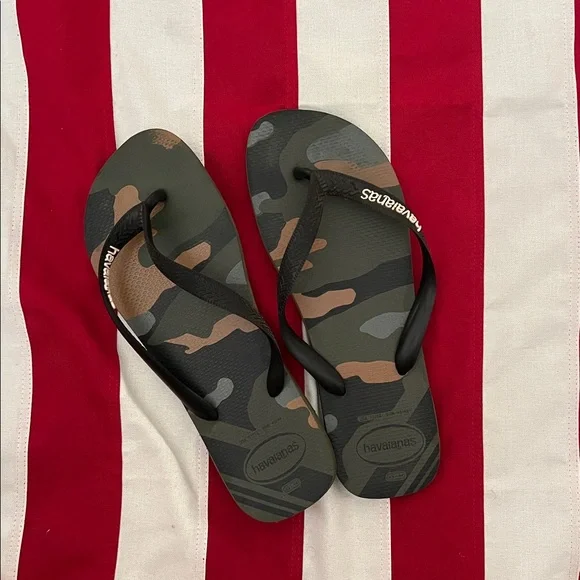 Havaianas Black Men's Flip Flops - Picture 3 of 6